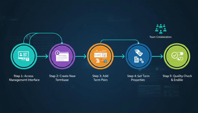 术语库的具体创建步骤