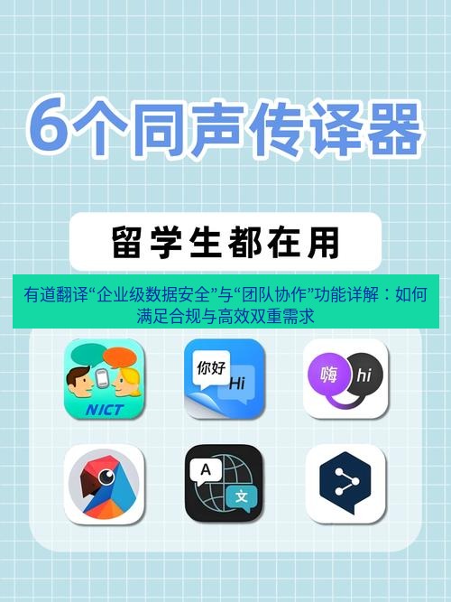 有道翻译下载 有道翻译“企业级数据安全”与“团队协作”功能详解：如何满足合规与高效双重需求