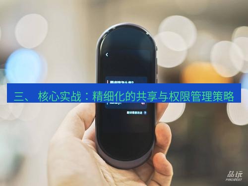 有道翻译下载 三、 核心实战：精细化的共享与权限管理策略