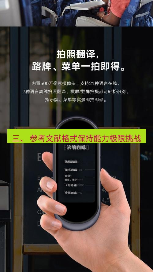 有道翻译下载 三、 参考文献格式保持能力极限挑战