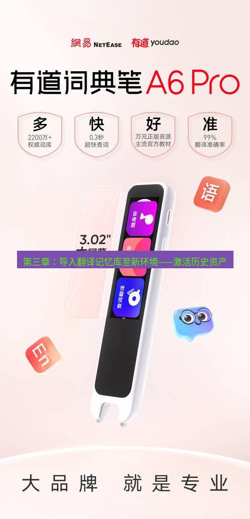 有道翻译下载 第三章：导入翻译记忆库至新环境——激活历史资产