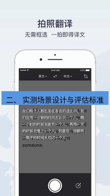 有道翻译下载 二、 实测场景设计与评估标准
