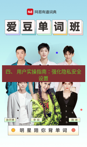 有道翻译下载 四、 用户实操指南：强化隐私安全设置