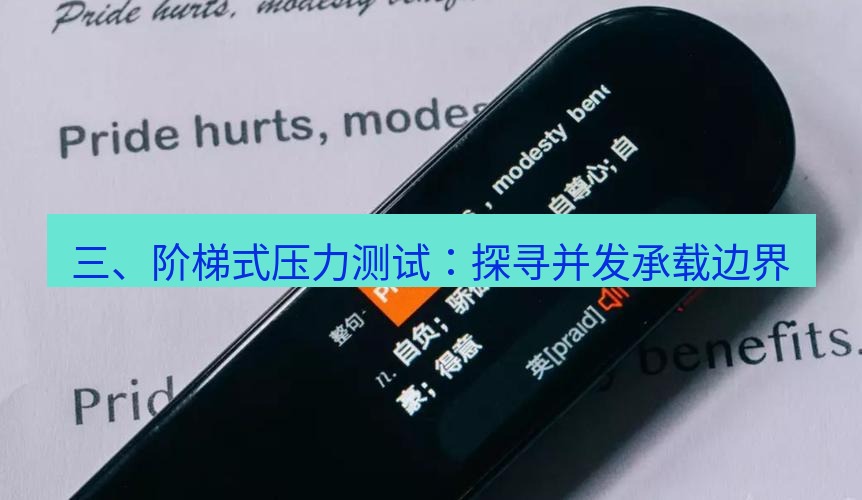 有道翻译下载 三、阶梯式压力测试：探寻并发承载边界