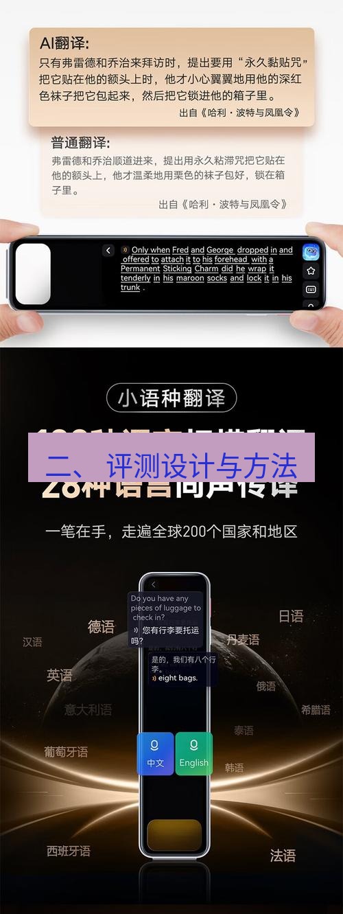 有道翻译下载 二、 评测设计与方法