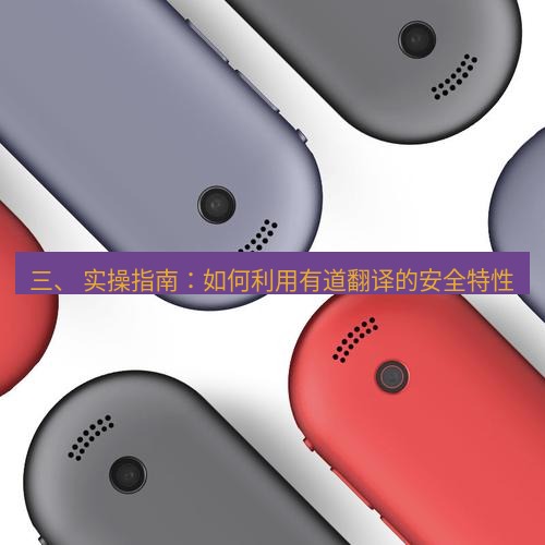 有道翻译下载 三、 实操指南：如何利用有道翻译的安全特性