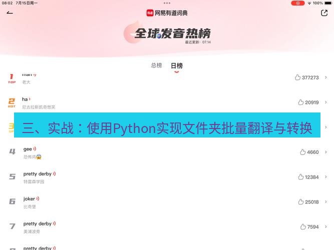 有道翻译下载 三、实战：使用Python实现文件夹批量翻译与转换