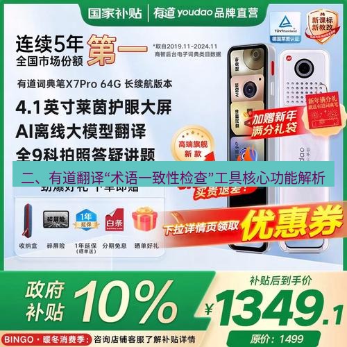 有道翻译下载 二、有道翻译“术语一致性检查”工具核心功能解析