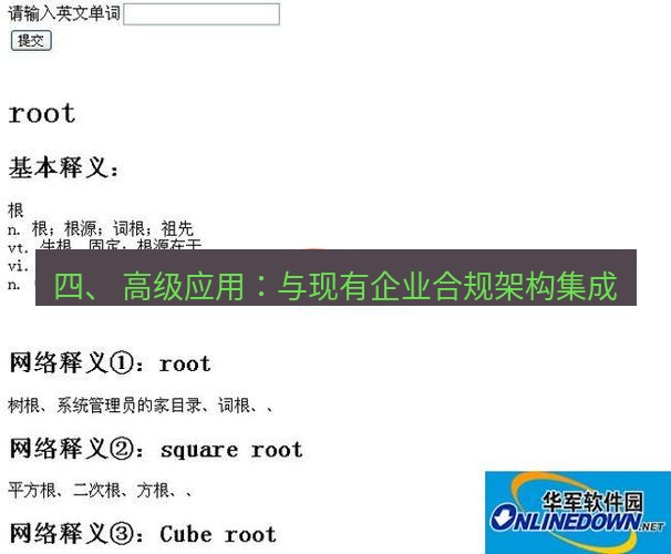 有道翻译下载 四、 高级应用：与现有企业合规架构集成