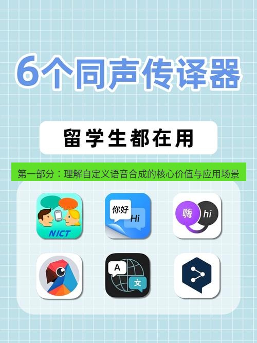 有道翻译下载 第一部分：理解自定义语音合成的核心价值与应用场景