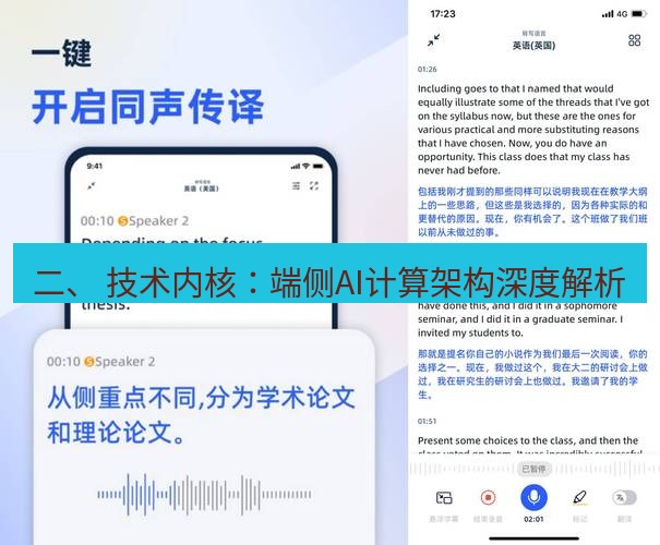 有道翻译下载 二、 技术内核：端侧AI计算架构深度解析