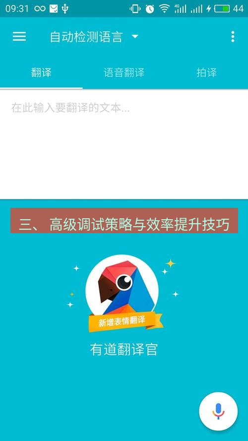 有道翻译下载 三、 高级调试策略与效率提升技巧
