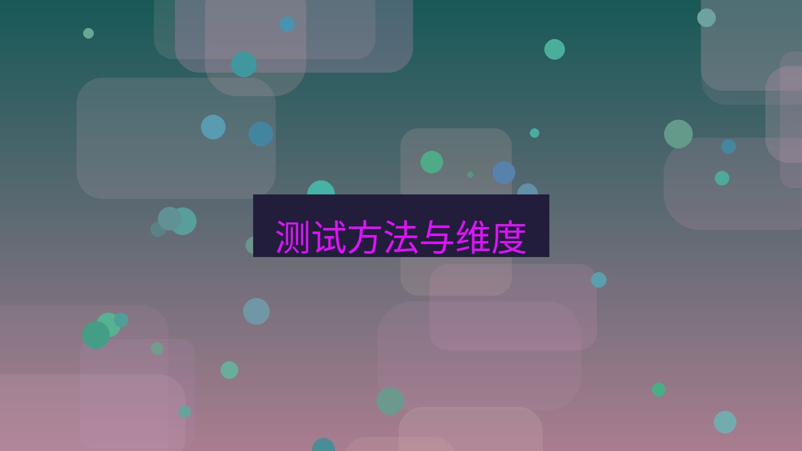 有道翻译 测试方法与维度